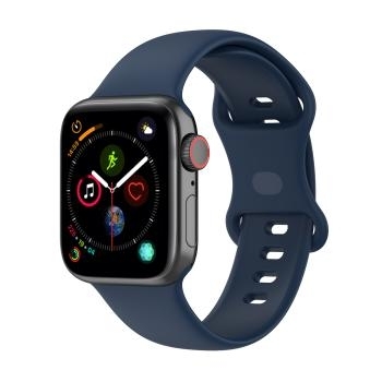 Pasek silikonowy Apple watch 38 / 40 / 41mm Ciemny Niebieski