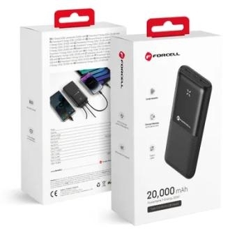 Powerbank 20000mah Forcell F-Energy S20k1 Czarny