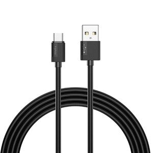 Kabel USB Typ C T-Phox Nets 0,3m 3A Czarny