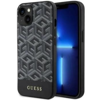 Markowy Hard Case Guess MAG GCUBE Apple iPhone 14 Brązowy