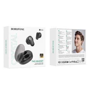 Słuchawki Bluetooth Borofone TWS BW54 Lucky Czarny