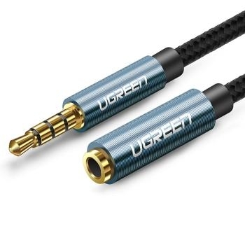 Kabel przedłużacz AUX Jack 3,5 mm 2m Ugreen AV118 Niebieski