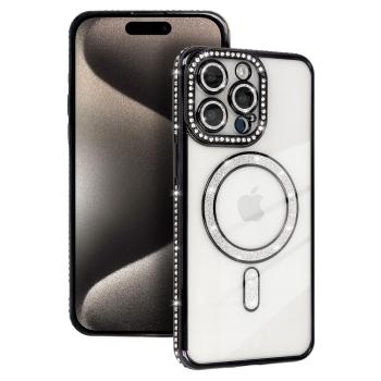 Bling Magsafe Case Samsung Galaxy A36 5G / A56 5G Czarny