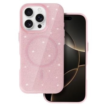 Magsafe Slim Shiny Case Apple iPhone 16 Jasny Różowy