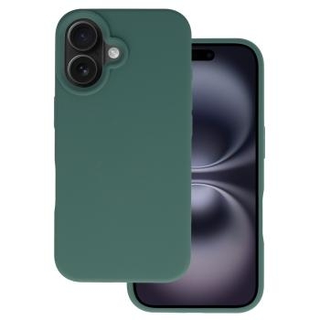 Silicone Case Premium Apple iPhone 16 Ciemny Zielony