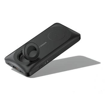 Powerbank 10000 mAh z ładowaniem indukcyjnym kompatybilny z MagSafe Veger PD QC3.0 3A 22,5W MagMulti Czarny