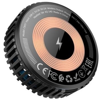 Ładowarka Indukcyjna MagSafe Hoco CW57 15W Czarny