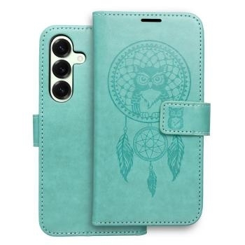 Mezzo Book Samsung Galaxy S25 Łapacz snów Zielony