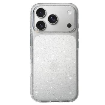 Crystal Glitter Case Apple iPhone 17 Pro Max Przezroczysty