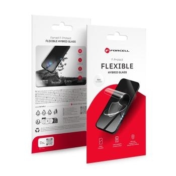 Szkło Hybrydowe 5D Forcell Flexible Apple iPhone 17 / 17 Pro Czarny