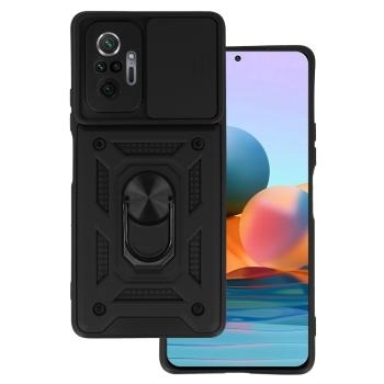 Slide Camera Armor Case Xiaomi Redmi Note 10 Pro / Note 10 Pro Max Czarny