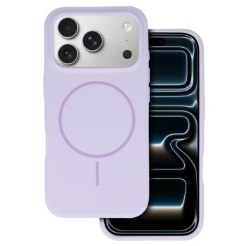Magsafe Slim Silicone Apple iPhone 17 Pro Fioletowy