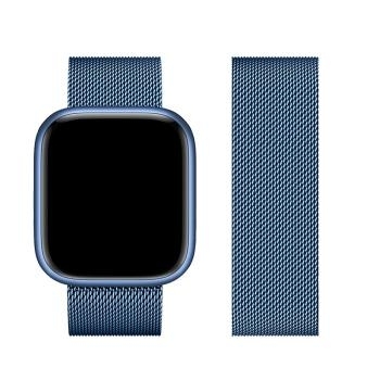 Pasek magnetyczny stal 42 / 44 / 45 / 49 mm Apple Watch Forcell F-Design FA03 Niebieski