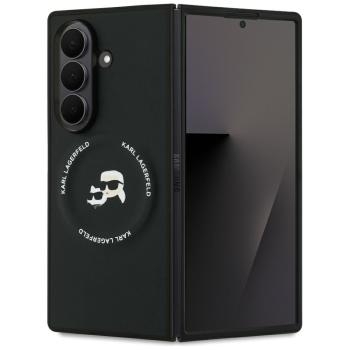 Markowy Hard Case Karl Lagerfeld PU K&C Samsung Galaxy Z Fold 7 Czarny