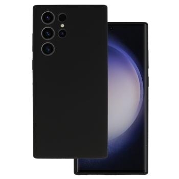 Silicone Lite Case Samsung Galaxy S22 Ultra Czarny