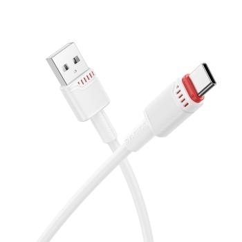 Kabel USB na Typ C Borofone BX110 Beneficio 3A 1m Biały