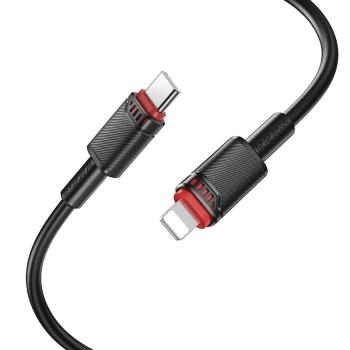 Kabel USB na Lightning Borofone BX110 Beneficio 2,4A 1m Czarny