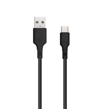Kabel USB A do USB C Blue Star 3A 1m Czarny