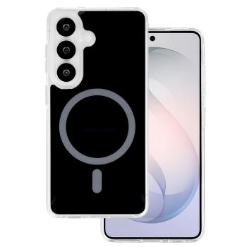 Markowy Silikon Glossy Magsafe Case Samsung Galaxy S26 Czarny