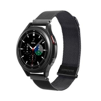 Pasek magnetyczny ze stali nierdzewnej 22 mm Dux Ducis Milanese Czarny
