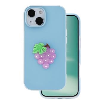 Fruit 3D Case Apple iPhone 14 Niebieski