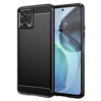Carbon Case Motorola Moto G04 / G24 / E14 4G / G04s 4G Czarny
