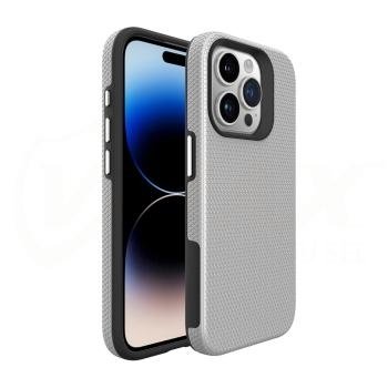 Triangle Case Samsung Galaxy A15 4G / A15 5G Srebrny