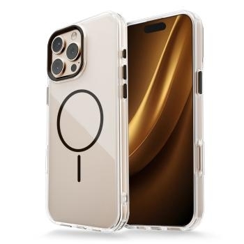 Clear Thin Mag Case Apple iPhone 17 Czarny