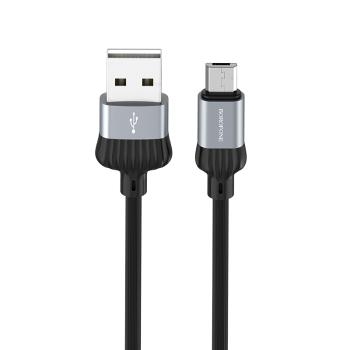 Kabel USB na Micro USB Borofone BX28 Dignity 2,4A 1m Szary