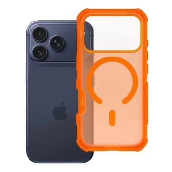 BumperX Premium Case MagSafe iPhone 17 Pro / 18 Pro (low camera edge) Pomarańczowy