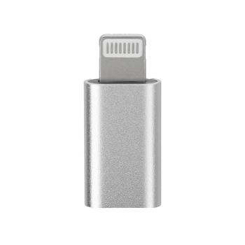 Adapter Typ C do Lightning Blue Star Biały