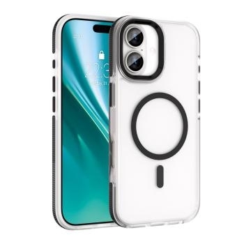 Markowy Silikon Etteri Icy Mag Apple iPhone 17 Czarny
