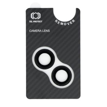 Szkło Hartowane na aparat Tel Protect 3D Lens Aramid Series Apple iPhone 14 / 14 Plus / 16E / 17E (obiektyw 2 sztuki)