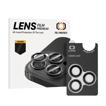 Szkło Hartowane na aparat 3D Lens Aramid Series Apple iPhone 14 Pro/14 Pro Max (obiektyw 3 sztuki)