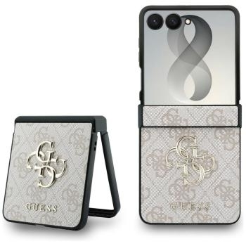 Markowy Armor Case Guess 4G Big Logo Samsung Galaxy Z Flip 8 Różowy