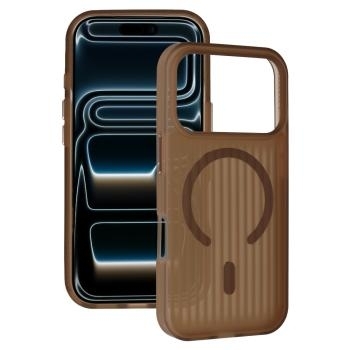 Twist Magsafe Case Apple iPhone 17 Pro Max Coffee Brown