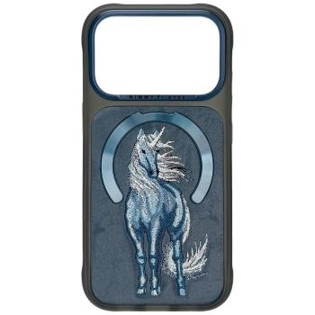 Markowy Hard Case Nimmy Magnetic Fantasy Animl Unicorn MagSafe Apple iPhone 18 Pro / 17 Pro Niebieski