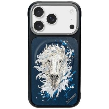 Markowy Hard Case Nimmy Horse Apple iPhone 18 Pro Max / 17 Pro Max Granatowy