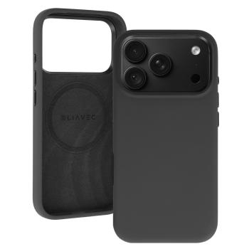 Markowy Hard Case Liavec Silky Case with Metal Camera Frame Apple iPhone 18 Pro / 17 Pro Czarny