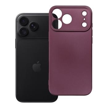 Metallic Case Apple iPhone 18 Pro Max / 17 Pro Max Burgundowy