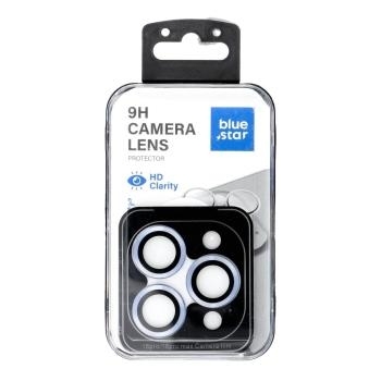 Szkło Hartowane na aparat Blue Star Easy Install Apple iPhone 18 Pro / 18 Pro Max Jasny Niebieski