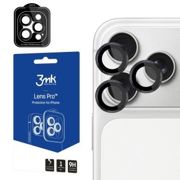 Szkło Hartowane na aparat 3mk Lens Protection Pro Apple iPhone 18 Pro /18 Pro Max Black