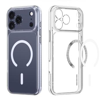 Markowy Silikon Dux Ducis Clin Mag z MagSafe Apple iPhone 18 Pro Max / 17 Pro Max Przezroczysty