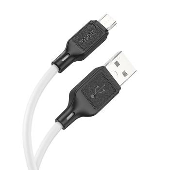 Kabel USB A do Micro USB Hoco 2,4A 1m X90 Biały