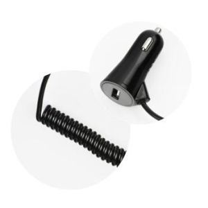 Ładowarka Samochodowa Typ C + Gniazdo USB 3A Blue Star - 136225