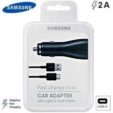 Ładowarka Samochodowa Samsung EP-LN915U + Kabel Typ C Czarny - 137938