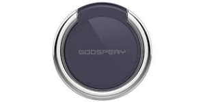 Uchwyt na palec Mercury Ring Czarny/Srebrny - 138505