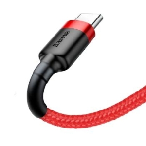 Kabel USB Typ C Baseus Cafule 2A 2m (CATKLF-C09) Czerwony - 141801