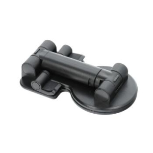 Uchwyt biurkowy składany czarny - 143086