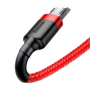 Kabel Micro USB Baseus Cafule Cable QC3.0 1.5A 2m Czerwony - 143449